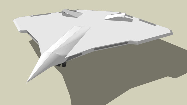 X | sketchup模型库55 飞机 第1张