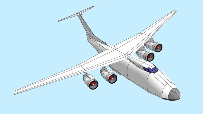 XC-A-164|skp下载 飞机 第1张