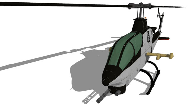 飞机-贝尔AH-1眼镜蛇 飞机 第1张