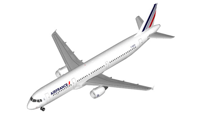 法国航空公司空中客车A321 飞机 第1张
