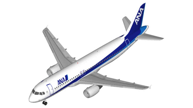 ANA（全日空航空公司）空客A320 飞机 第1张