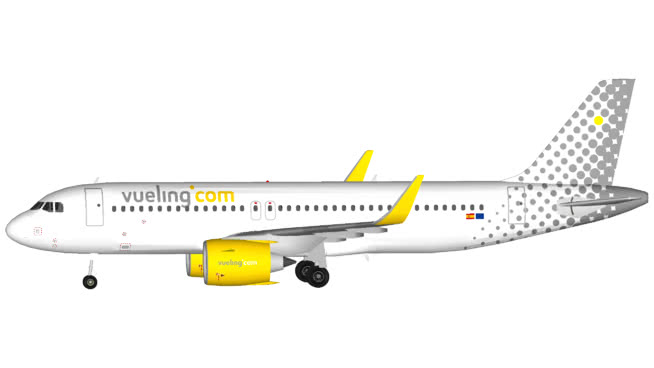 | Vueling空客A320neo su模型 飞机 第1张