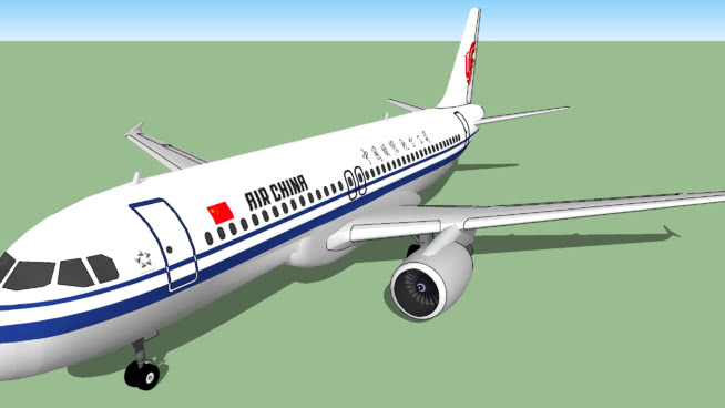中国国际航空空中客车A320—214（2013） 飞机 第1张