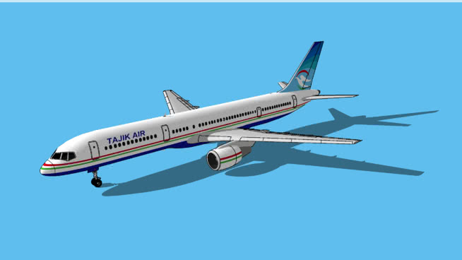 Tajik航空公司的规模是757-2Q8。 飞机 第1张
