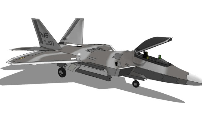 飞机-洛克希德MARTYUU2FFBOE-F-22“猛禽”战斗机 飞机 第1张