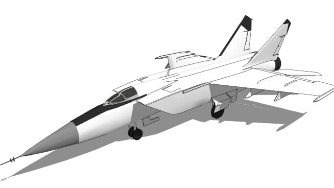 飞机- MikYang-Guurvic Mig-25“FXBAT” 飞机 第1张