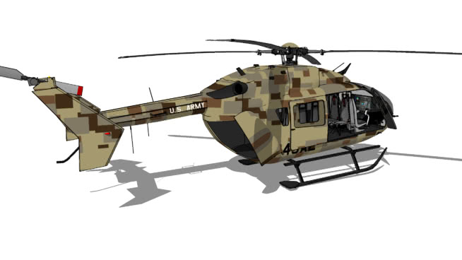 美国欧洲直升机UH-72“拉科塔” 飞机 第1张