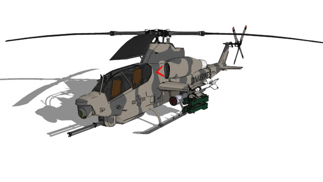 贝尔AH-1Z“蝰蛇” 飞机 第1张