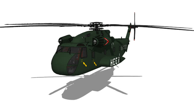 CH-53GS|su模型 飞机 第1张