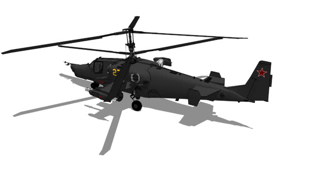 kamow Ka－50„hokum”| su模型 飞机 第1张