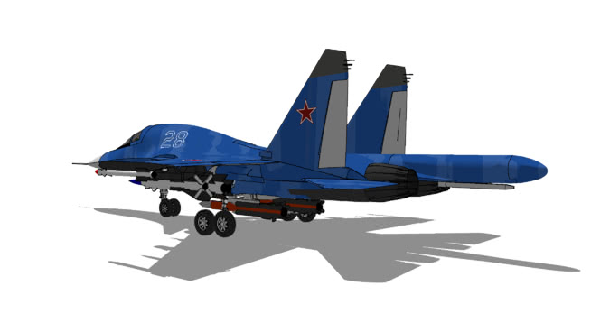 Sukhoi Su-34 „Fullback“|su模型 飞机 第1张