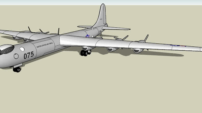 和尚B-36B和平使者（美国空军） 飞机 第1张