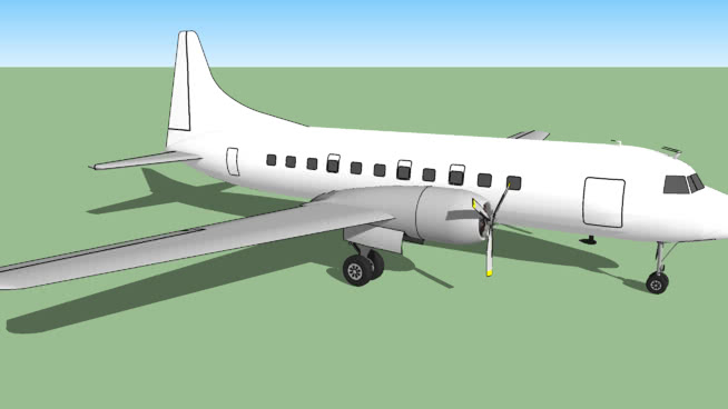 CavaCV-340[空白] 飞机 第1张