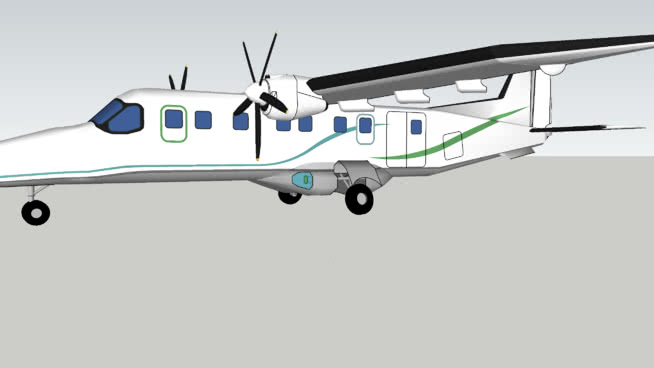 多尼尔228 | skp下载平民 飞机 第1张