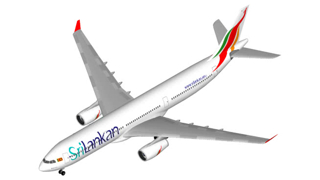斯里兰卡空客A330—300 飞机 第1张