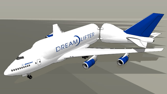 波音大型货机（LCF）——Dreamlifter 飞机 第1张