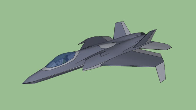 当farcash | sketchup模型下载37 飞机 第1张