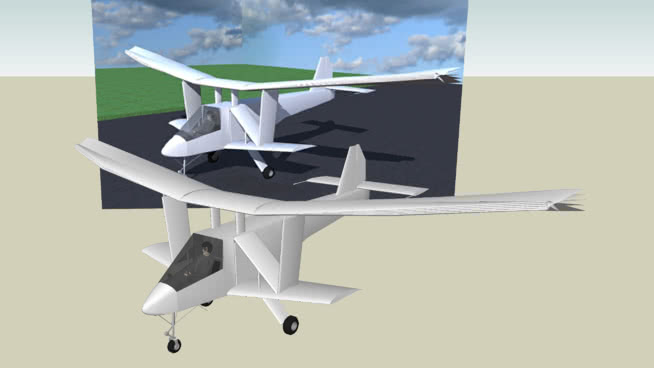 C-GPTR Ornithopter|草图大师模型下载 飞机 第1张