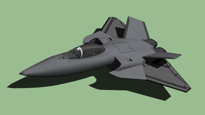 fb12 | sketchup模型下载 飞机 第1张