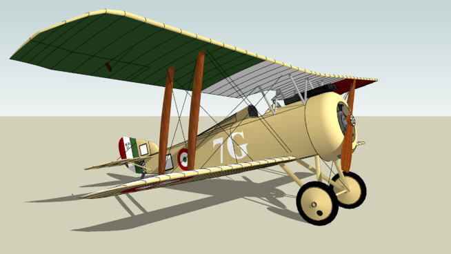 汉诺特杜邦HD-1“阿玛阿祖拉”（意大利，1923） 飞机 第1张