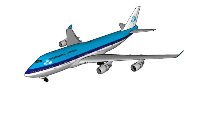 荷兰皇家航空公司波音77.400 飞机 第1张