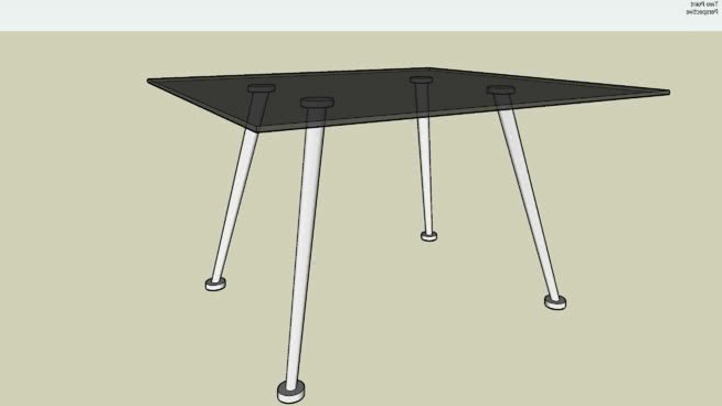 室内家具-桌子模型-编号453535 sketchup室内模型下载 第1张