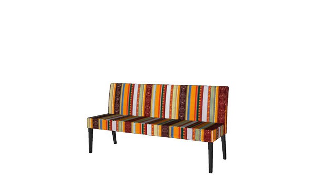 板凳长凳装饰坐凳椅编号-453658 sketchup室内模型下载 第1张