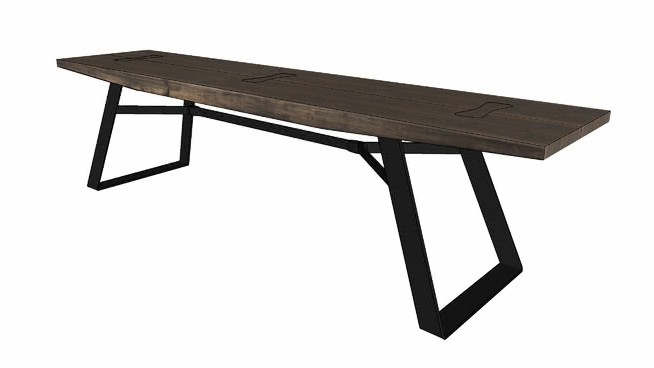 室内家具-桌子模型-编号453808 sketchup室内模型下载 第1张