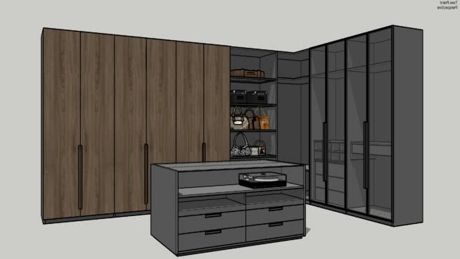 家装室内设计整体模型-编号453862 sketchup室内模型下载 第1张