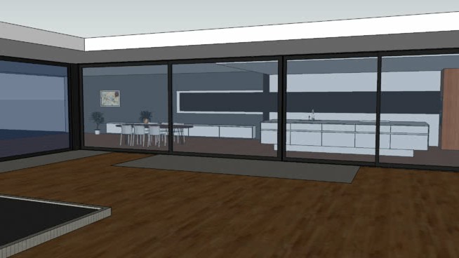 家装室内设计整体模型-编号455144 sketchup室内模型下载 第1张