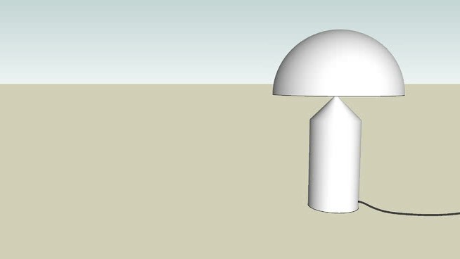 台灯-室内灯具sketchup模型库编号457054 灯具 第1张