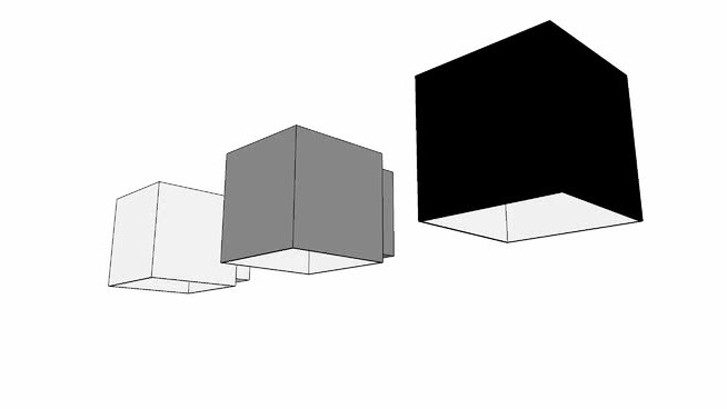 壁灯-室内灯具sketchup模型-编号457738 灯具 第1张