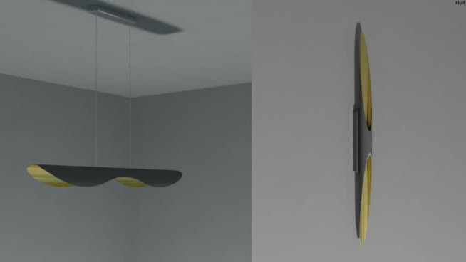 壁灯-室内灯具sketchup模型-编号457888 灯具 第1张