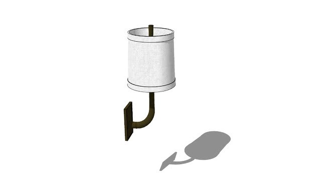 壁灯-室内灯具sketchup模型-编号458623 灯具 第1张