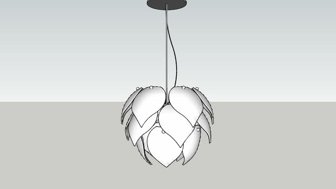 吊灯室内灯具-草图大师模型下载编号459460 灯具 第1张