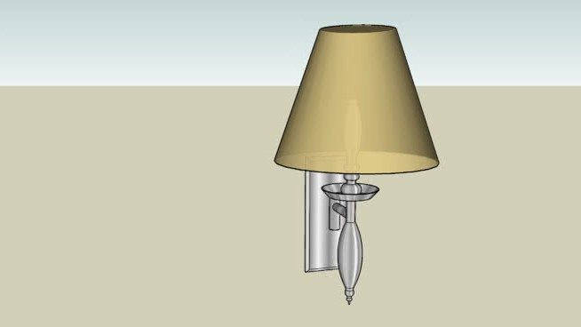 壁灯-室内灯具sketchup模型-编号459616 灯具 第1张