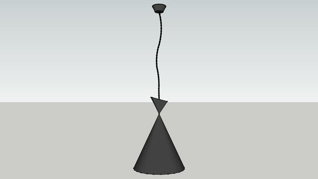 吊灯-室内灯具-草图大师模型下载-编号459724 灯具 第1张