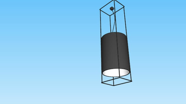 吊灯-室内灯具-草图大师模型下载-编号460363 灯具 第1张