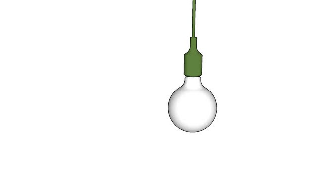 吊灯-室内灯具sketchup模型-编号460705 灯具 第1张